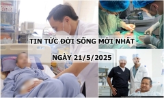 Tin tức đời sống 21/5: Thực hiện thành công ca ghép bàng quang đầu tiên ở người