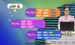 TP.HCM: Học sinh khối lớp nào học trên truyền hình từ 11/10?