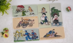 Cô nàng 9x “gây sốt” với loạt socola khắc họa chuyện tình kinh điển trong văn học