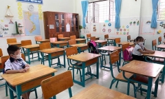 TP.HCM: Hơn 240 học sinh trở lại trường sau thời gian dài nghỉ học