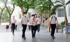 Nhiều địa phương ở miền Trung cho học sinh nghỉ để ứng phó mưa lũ