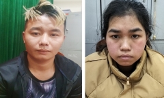 Cặp đôi giả làm phụ huynh đi đón con, trộm xe máy trong trường học 