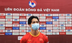 Đội tuyển Việt Nam đội mưa rèn quân, Công Phượng chia sẻ mục tiêu trước trận đấu với Nhật Bản