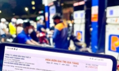 Còn hơn 1.200 cửa hàng xăng dầu chưa xuất hóa đơn điện tử từng lần bán