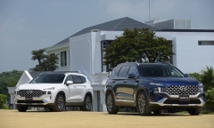 Bảng giá xe ô tô Huyndai mới nhất tháng 7/2021: Hyundai SantaFe 2021 với 6 phiên bản có giá từ 1,030 tỷ đồng