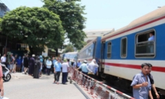 Cục Đường sắt siết an toàn chạy tàu sau vụ 2 tàu trật bánh