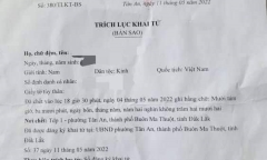 Vụ mẹ đẻ khai tử cho con trai 3 tuổi đang còn sống: Lời trần tình xót xa