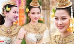 Xuýt xoa trước nhan sắc của ngọc nữ Thái Lan Baifern tại lễ hội té nước