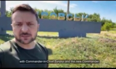 Tổng thống Zelensky thăm khu vực án ngữ ngã ba chiến lược ở Donetsk