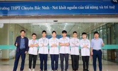 Học sinh tỉnh Bắc Ninh giành điểm cao nhất kỳ thi Olympic Toán học