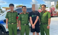 Bắt nghi phạm cướp giật tại tiệm vàng ở TP.HCM trên đường tẩu thoát 