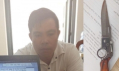 Người đàn ông dùng dao đâm trọng thương vợ cũ ở Bình Phước