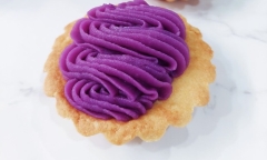 Cách làm bánh tart khoai lang tím