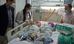 Công nghệ thực tế ảo hỗ trợ phẫu thuật tách rời cặp song sinh dính liền phần đầu
