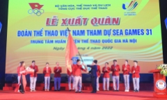SEA Games 31: Đoàn Thể thao Việt Nam xuất quân, quyết giành ngôi đầu