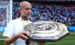 Hậu chiến thắng Siêu cúp Anh, Pep Guardiola xát muối vào vết thương của Ten Hag