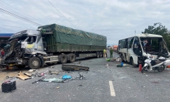 Vụ tai nạn giao thông liên hoàn tại Khánh Hòa, 1 người tử vong: Thông tin mới nhất