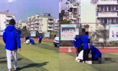 Nam sinh bất ngờ gục xuống đường chạy 200m tại hội thao trường