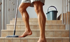 Dọn nhà, người đàn ông  vô tình bị té ngã cầu thang từ độ cao 2 mét, nguy kịch