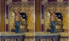 Vụ người đàn ông vô tư ngồi, bẻ gãy ngai vàng ở Đại nội Huế: Bảo vệ ở đâu khi kẻ 