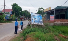 Thái Nguyên: Tăng cường xử lý vi phạm hành lang an toàn giao thông