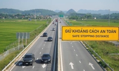 Xe chen ngang làm mất khoảng cách an toàn trên cao tốc, tài xế có bị xử phạt?