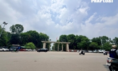 Cận cảnh khu vực trước cổng Công viên Thống Nhất trước ngày “khoác áo mới”