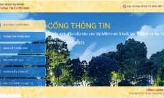 Hà Nội bắt đầu tuyển sinh mầm non, lớp 1 và lớp 6: Đăng ký trực tuyến như thế nào?