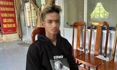 Công an làm việc với nam thanh niên tố giác vụ chết người sai sự thật