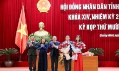 Bí thư Thành ủy Uông Bí Nghiêm Xuân Cường được bầu giữ chức Phó Chủ tịch tỉnh Quảng Ninh