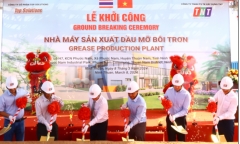 Đầu tư 5,5 triệu USD cho dự án Nhà máy sản xuất dầu mỡ bôi trơn đầu tiên tại Việt Nam