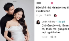 Doãn Hải My chia sẻ cuộc sống đời tư, tiết lộ vẫn chăm chỉ làm việc khi mang thai
