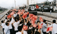 Đường sắt ra mắt Đoàn tàu Thống nhất dịp 30/4, tái hiện không khí lịch sử