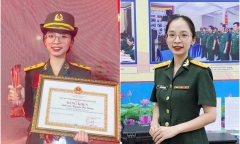 Nữ sinh tốt nghiệp thủ khoa đầu ra Học viện Quân y với 8,5/10 điểm