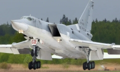 Máy bay ném bom Tu-22M3 của Nga bị rơi, 1 phi công thiệt mạng