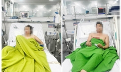Chui xuống bể chứa ngâm thực phẩm, 2 người nghi bị ngộ độc khí giống hệt Xyanua