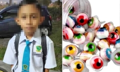 Ăn kẹo dẻo hình nhãn cầu mua ở cổng trường, cậu bé 10 tuổi tử vong thương tâm