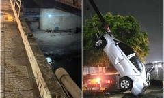 Vụ ôtô rơi xuống sông Đồng Nai: Gia đình cô gái khẩn thiết xin camera hành trình