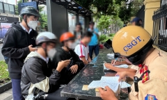Tin tức giáo dục 24h: CSGT TP.HCM cảnh báo tình trạng học sinh, sinh viên vi phạm giao thông