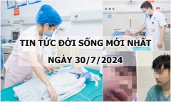 Tin tức đời sống ngày 30/7/2024: Thanh niên đi cấp cứu sau khi tự nặn mụn