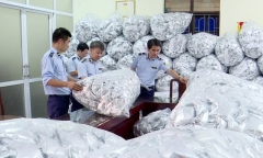 Bắc Ninh: Phát hiện 40.000 gói rong biển không rõ nguồn gốc