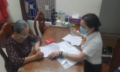 Người từ 80 tuổi trở lên có thể nhận lương hưu, trợ cấp BHXH tại nhà