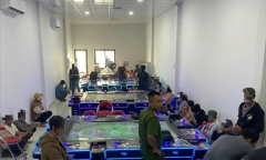 Lâm Đồng: Triệt phá tụ điểm đánh bạc
