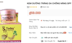 Nhiều loại kem chống nắng, dung dịch vệ sinh bị thu hồi