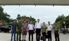 Công an tỉnh Phú Thọ phát hiện, bàn giao các đối tượng truy nã cho Công an Trung Quốc