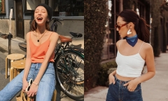 Cách mặc áo hai dây không lộ dành cho nàng thỏa thích diện đồ