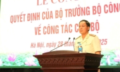Đại tá Lê Văn Tuân làm Phó Giám đốc Công an TP.Hà Nội