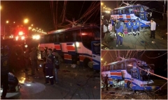 Vụ tài xế đâm gãy đôi cột điện, 36 người bị thương ở Thái Lan: Hé lộ nguyên nhân