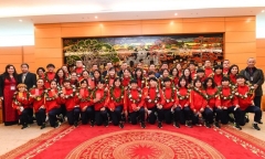 Trường đại học nào ưu tiên xét tuyển thẳng cầu thủ đội tuyển nữ Việt Nam?