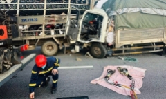Tin tức tai nạn giao thông mới nhất ngày 24/4: Va chạm giao thông trên QL 1, 1 người tử vong